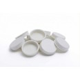 Tappi in Plastica semiTrasparente per Tubi, 50 pezzi , Diametro 45mm, per Spedizioni e Uso Generale 3