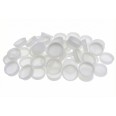 Tappi in Plastica semiTrasparente per Tubi, 50 pezzi , Diametro 45mm, per Spedizioni e Uso Generale 6