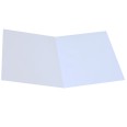 Cartelle Portadocumenti PERSONALIZZATE in Cartoncino Semilucido, Bianco, 350 gr, 22,5 x 32 cm, 2 Tasche, 50 Pezzi, senza lembi 2
