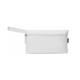Borsetta pochette in tessuto RPET 600D - con cerniera e manico - cm 46 x 43 x 21 - 1