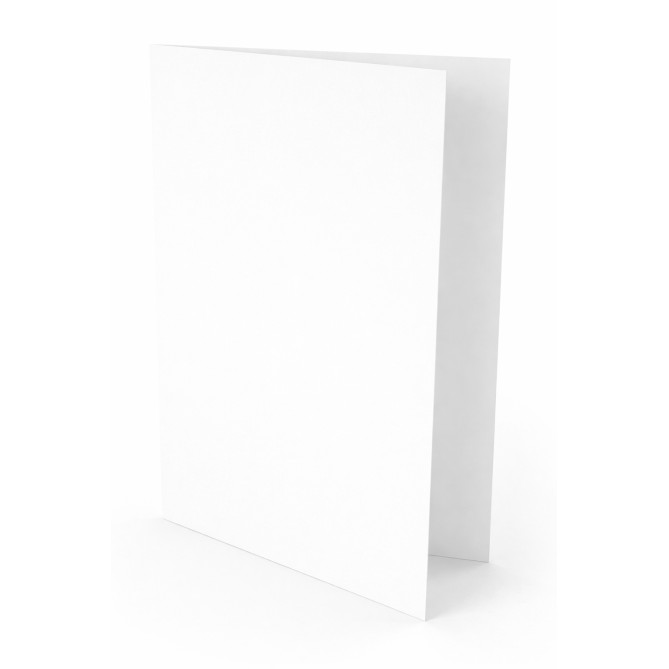 Cartelle Portadocumenti in Cartoncino Semilucido, Bianco, 350 gr, 22,5 x 32 cm, senza Lembi, 25 Pezzi 2