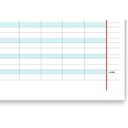 Ricambi Didattici Facilitati per Dislessia e Disgrafia, RIG. A, A4 con 4 Fori, 40 Fogli da 100gr RINFORZATI, 1a e 2a El 6