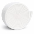 Cancellino in Feltro Rotondo Bianco per Lavagne, Diametro 8 cm, Altezza 3 cm, Cancella Gesso e Pennarello 1