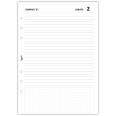 Agende Ricambio Giornaliero 2027 A5 15x21 cm, 6 Fori Universali, con Sezione DotGrid, Carta 80 g/m² 5