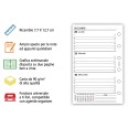 Ricambio Agenda Organizer Settimanale 2027, 7x12cm, 90gr, Bianco 7