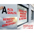 Lettere e Numeri Adesivi in Plastica Lucida CLASSIC,20 cm Altezza, per Vetrine e Pareti, Resistenti Agenti Atmosferici, 10 Pez 7