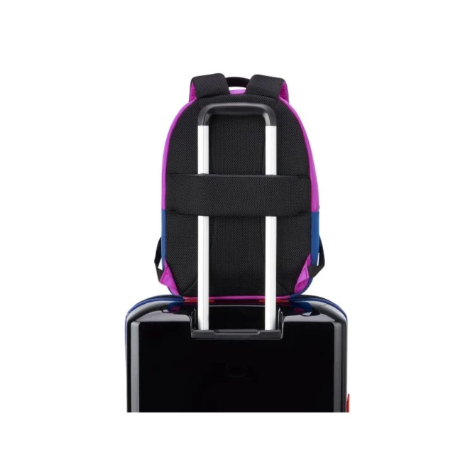 Zaino Benetton Nero in Poliestere, 44x30x15 cm, Scomparto Porta PC, Passante Trolley, Spallacci Imbottiti 4