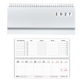 Planning Settimanale 2027 in PVC Rigido, Formato 10x30 cm, Spirale 180°, Sezioni Note e Progetti 1