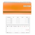 Planning Settimanale 2027 in PVC Rigido, Formato 10x30 cm, Spirale 180°, Sezioni Note e Progetti 2