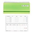 Planning Settimanale 2027 in PVC Rigido, Formato 10x30 cm, Spirale 180°, Sezioni Note e Progetti 6