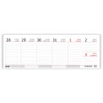 Planning Settimanale 2027 in PVC Rigido, Formato 10x30 cm, Spirale 180°, Sezioni Note e Progetti 9