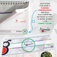 Planning Settimanale 2027 Spiralato Con Festivi in Rosso, Sezioni Note Progetti Appunti Scadenze, Rilegatura a Spirale 3