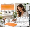 Planning Settimanale 2027 in PVC Rigido, Formato 10x30 cm, Spirale 180°, Sezioni Note e Progetti 11