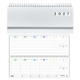 Planning Settimanale 2027 COLORS Spiralato, 10x30 cm, su Due Pagine con Orario 8-22, Copertina in PVC 2