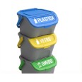 Scritta adesiva orizzontale per raccolta differenziata in PVC - senza sfondo - applicatione type incluso 2