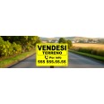 Cartello Vendesi Terreno Personalizzato Giallo 42x30 Plastificato Impermeabile 4