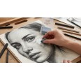 Gomma Pane Bianca Ideale per cancellare Carboncino e Grafite , datta per disegno tecnico, artistico e scolastico 3