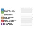 Ricambio Giornaliero 2026 A4 21x30 cm ESSENTIAL , 4 Fori, 80gr, Griglia Puntinata, Senza Orari, Festivi Neutri 6