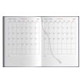 Agenda giornaliera 2027 gommata 15x21cm A5 - sabato  e domencia insieme - multilingua 32