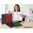 Agenda giornaliera 2027 ROSSA - sintetico 21x30cm A4 multilingua 5