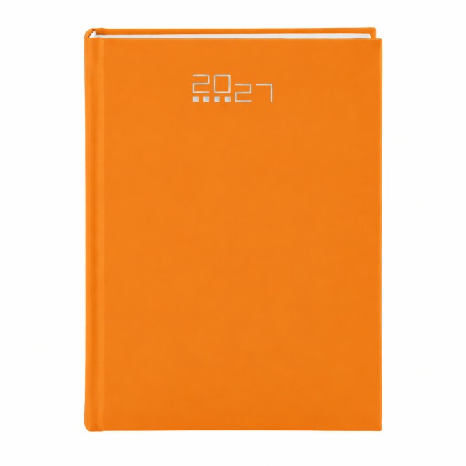 Agenda settimanale 2027 sintetico gommata 17x24cm - settimana su due pagine 16