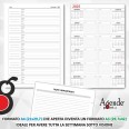 Agenda Prenotazioni 2027 Spiralata per Hotel e B&B, Formato A4 21x29,7 cm, da 6 a 12 Stanze, Copertina Plastificata 5