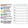 Agenda Prenotazioni 2027 Spiralata per Hotel e B&B, Formato A4 21x29,7 cm, da 6 a 12 Stanze, Copertina Plastificata 11