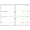 Agenda settimanale 2027 spiralata GREEN , 21x30cm A4 , carta 90 grammi 5