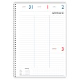 Agenda Settimanale 2027 A5 LIFE , Spiralata, Carta 90 gr, Copertina Morbida, 15x21 cm, per Professionisti 5