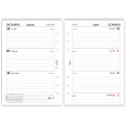 Ricambio Agenda Settimanale Bilingue Italiano/Inglese 2027, Formato A5 15x21 cm, 6 Fori, Carta 90g FSC 9