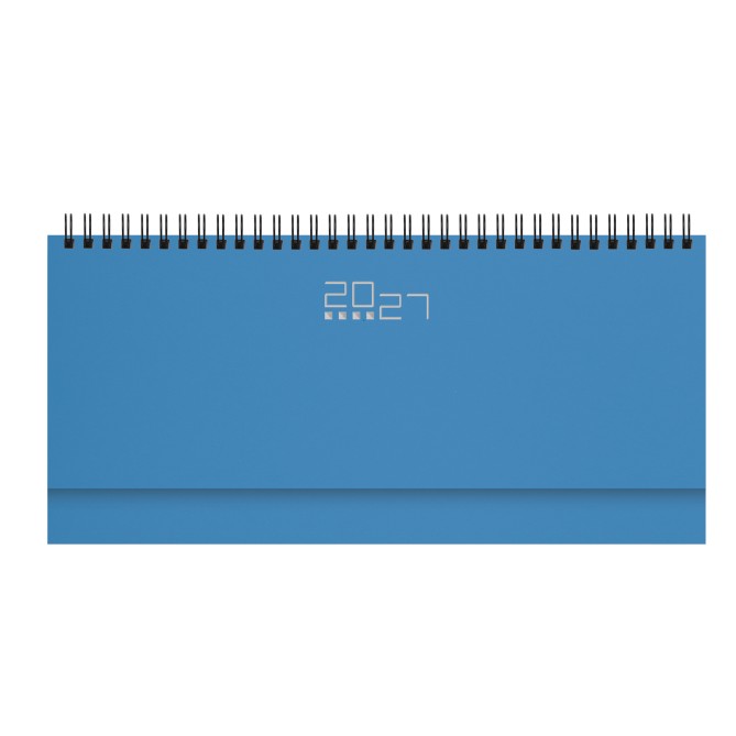 Planning Settimanale da Tavolo 2027, Agenda Spiralata, Formato 13x30 cm 1