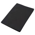 Taccuino 14X21 con copertina flssibile e touch, 240 pagine avorio , bordo nero , colore Nero 2