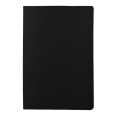 Taccuino 14X21 con copertina flssibile e touch, 240 pagine avorio , bordo nero , colore Nero 3
