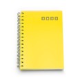 Agenda giornaliera 2027 spiralata polipropilene 15x21cm A5 GIALLO 2