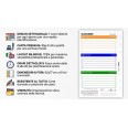 Ricambio agenda organizer settimanale 2027 COLORS 9,5x17cm - 6 fori standard - carta 90gr 2
