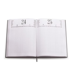 Agenda Prenotazioni 2027 per Hotel, B&B e Ristorante, Formato A4 21x29,7 cm, 552 Pagine, Doppia Pagina Venerdì Sabato Domenica 2 2