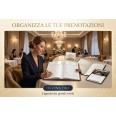 Agenda Prenotazioni 2027 per Hotel, B&B e Ristorante, Formato A4 21x29,7 cm, 552 Pagine, Doppia Pagina Venerdì Sabato Domenica 4