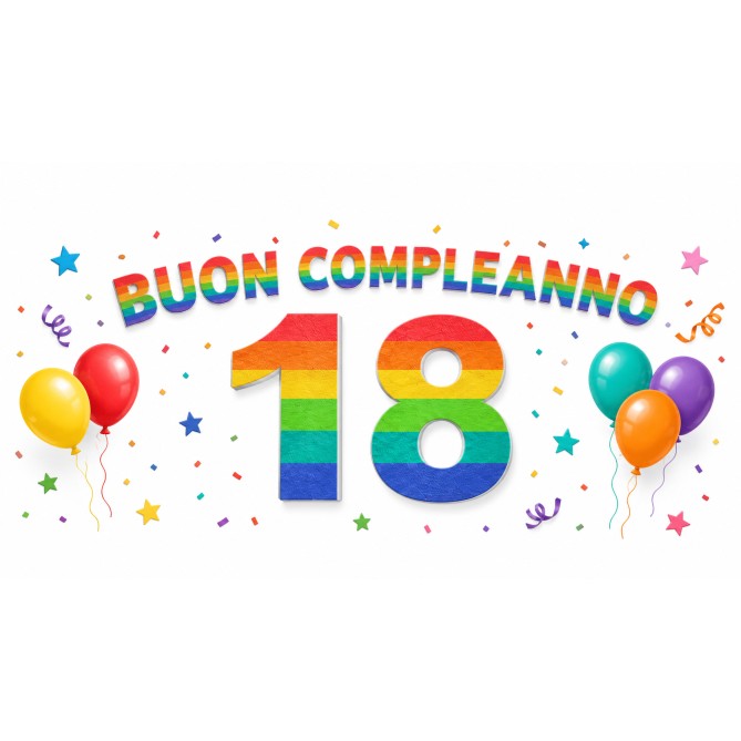 Numero in Polistirolo 3D, Stampa Arcobaleno, Spessore 4 cm, per Feste, Decorazioni e Fiere 25