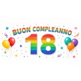 Numero in Polistirolo 3D, Stampa Arcobaleno, Spessore 4 cm, per Feste, Decorazioni e Fiere 25