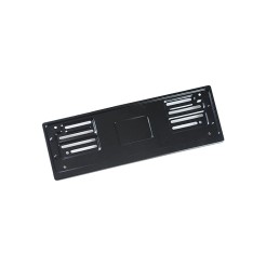 Portatarga Anteriore Auto In Plastica Rigida 37,5x13,5 cm Per Targa Europea 1
