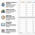 Planning Settimanale COLORS 10x30 Spiralato 2027, Giorni Colorati, Orari con Mezz'ora dalle 9 alle 20 4