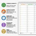 Planning Settimanale 2027 Spiralato, Giorni Colorati, Orari con Mezz'ora, Formato A4 21x30 cm 4