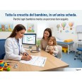Agendepoint® Medical Forms - Scheda Pediatrica Professionale, 50 Schede, Crescita, Vaccinazioni e Controlli Sotto Controllo 2