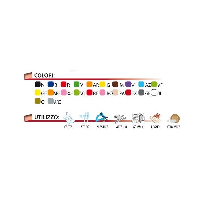 Marker A Tempera Fluo Doppia Punta 0 7 + 1 2 Zebra Craft Star 3