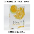 25 Risme Carta Per Fotocopie Stampanti 80gr 12.500ff Ottima Qualità In Offerta 1