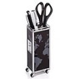 Troika Porta Penne Carrello Portavivande Aereo Nero Grigio 1