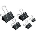 12 Pezzi Double Clips Da 25 Mm Molletta Fermacarte 1