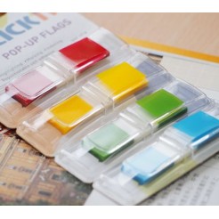 Segnapagine Index Bandierine Adesive Semitrasparenti 140 Pezzi In 4 Colori 1 2