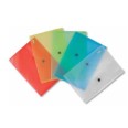 5 Pezzi Buste Con Bottone A4 Semi Trasparenti 5 Colri Assortiti 21x9 7 Bottone In Plastica 1