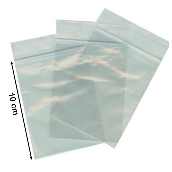 500 Buste A Zip Trasparenti Con Chiusura A Pressione Misura Utile 7x10 Bustine Zip 1
